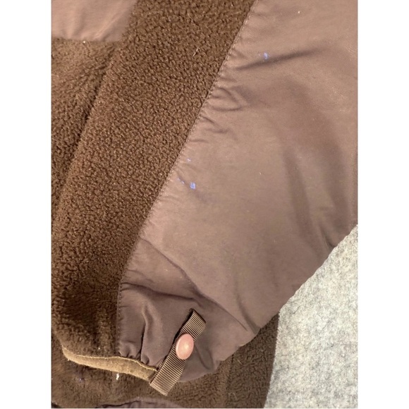 The North Face Denali Jacket Youth Medium Brown Polartec Fleece Outdoor Full Zip - Picture 6 of 7